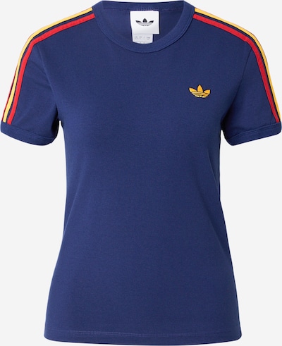 ADIDAS ORIGINALS Majica u plava / žuta / crvena, Pregled proizvoda