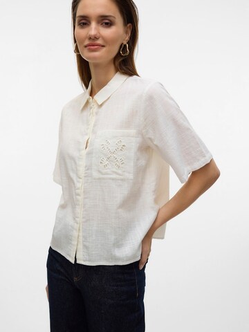 VERO MODA Blouse 'VMBARCY' in Wit
