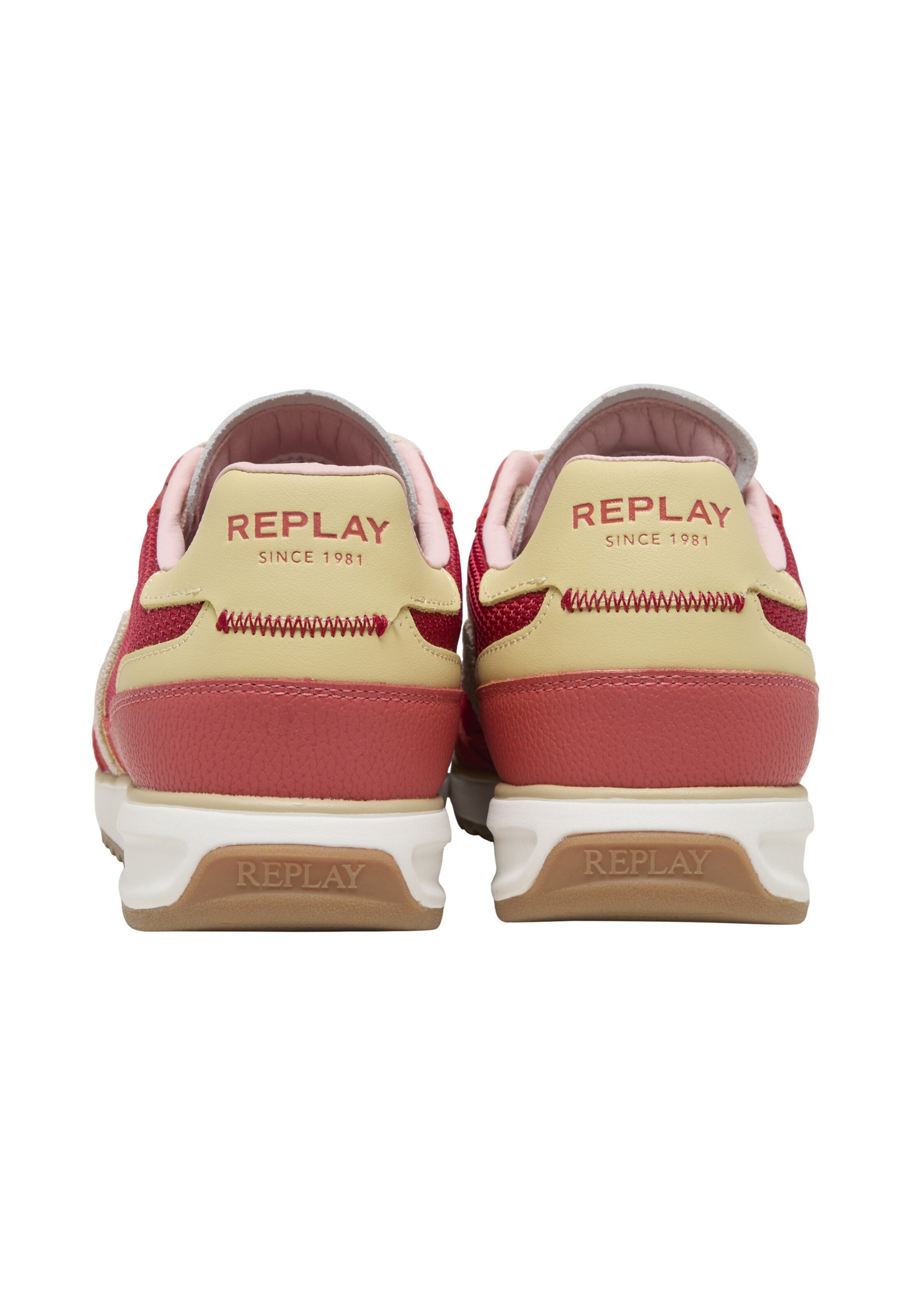 REPLAY Sneaker 'Yard' in Rot