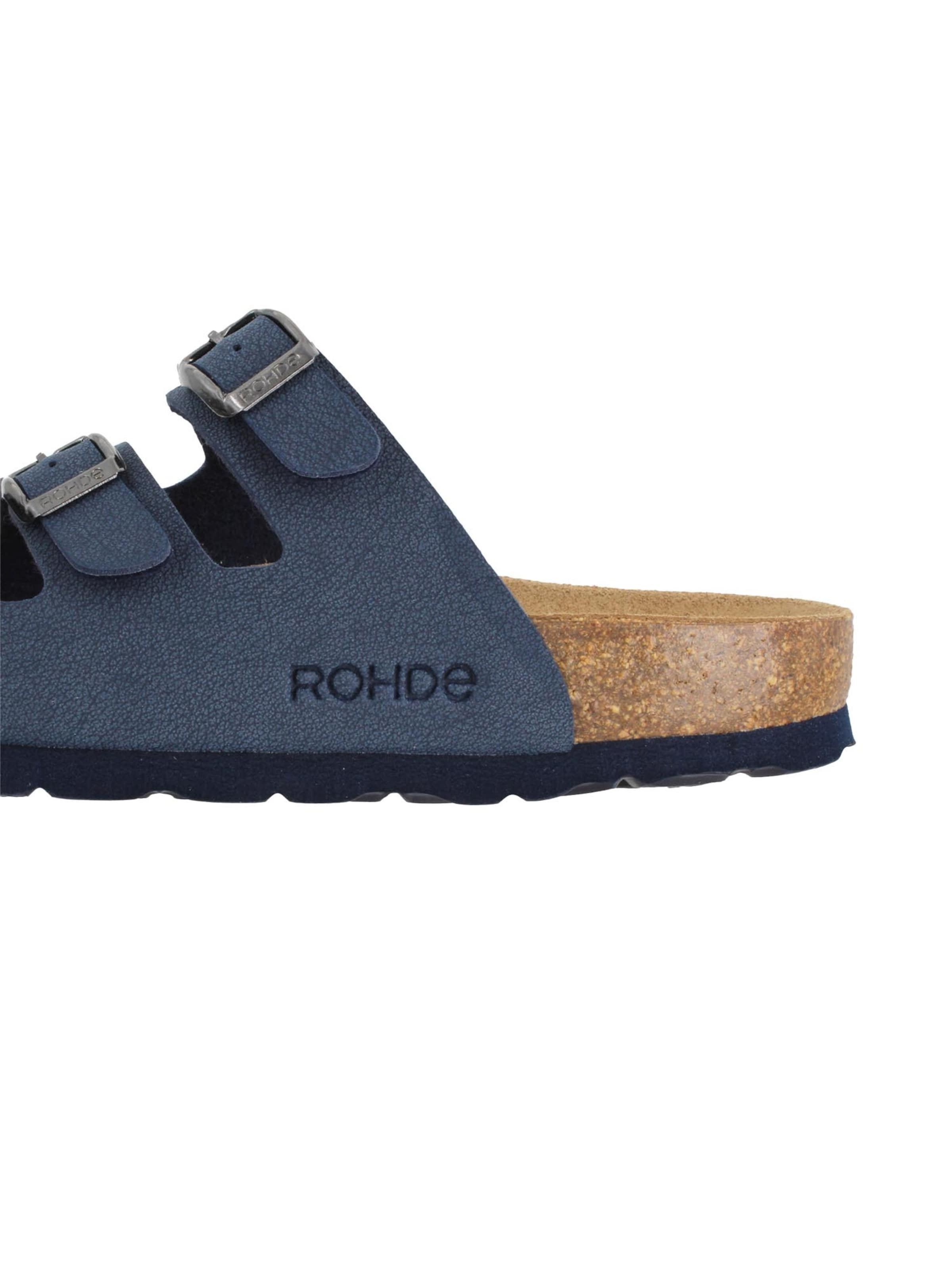 ROHDE Mules 'Alba' in Blue