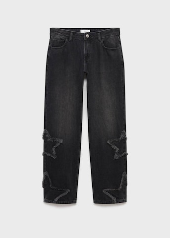 MANGO TEEN Regular Jeans 'Star' in Schwarz