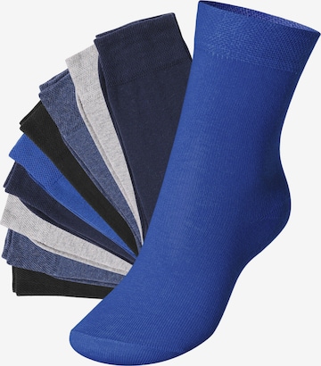 footstar Socken 'EVERYDAY!' in Blau: Vorderseite