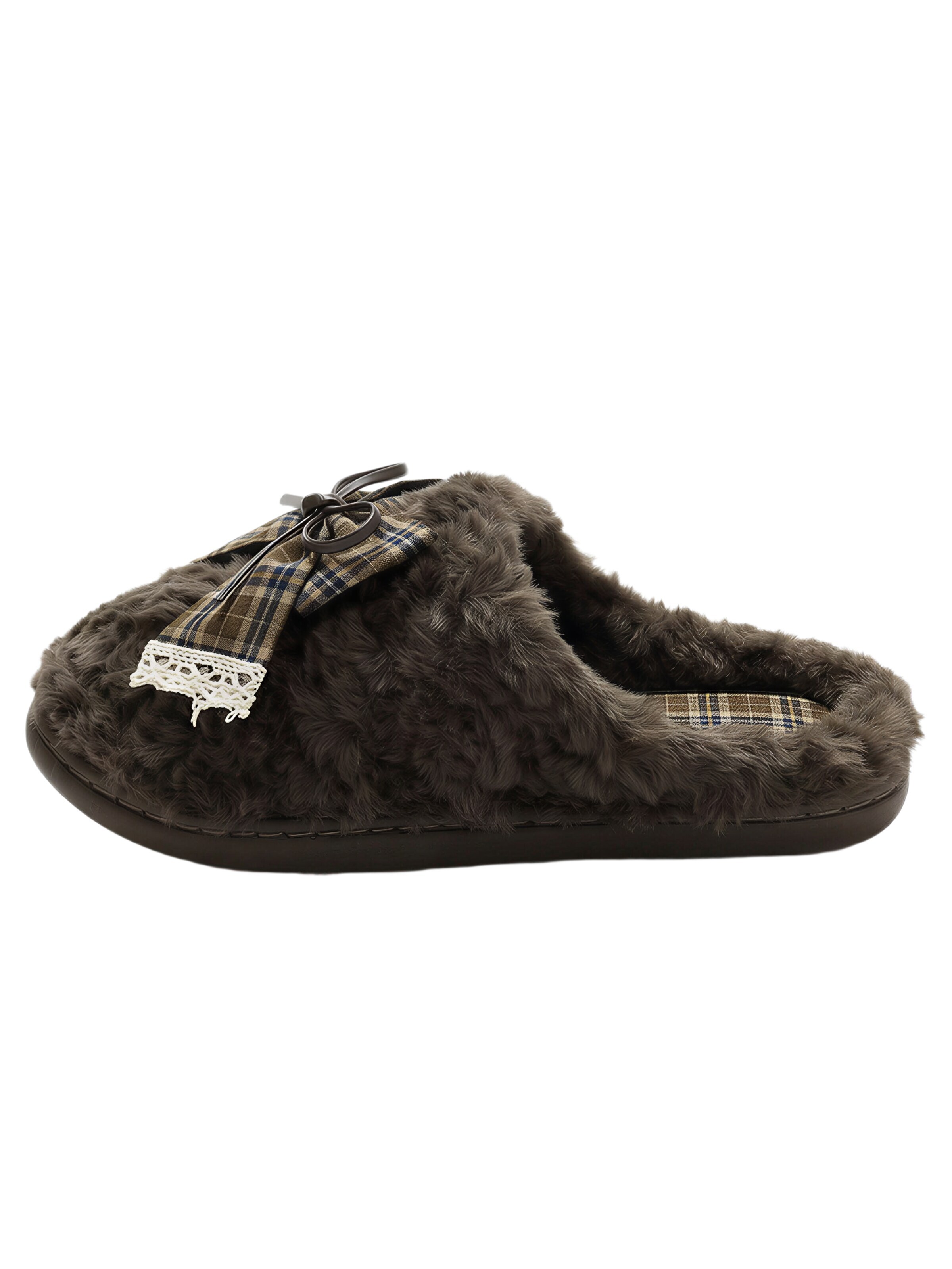 BONVERANO Slippers in Brown: front