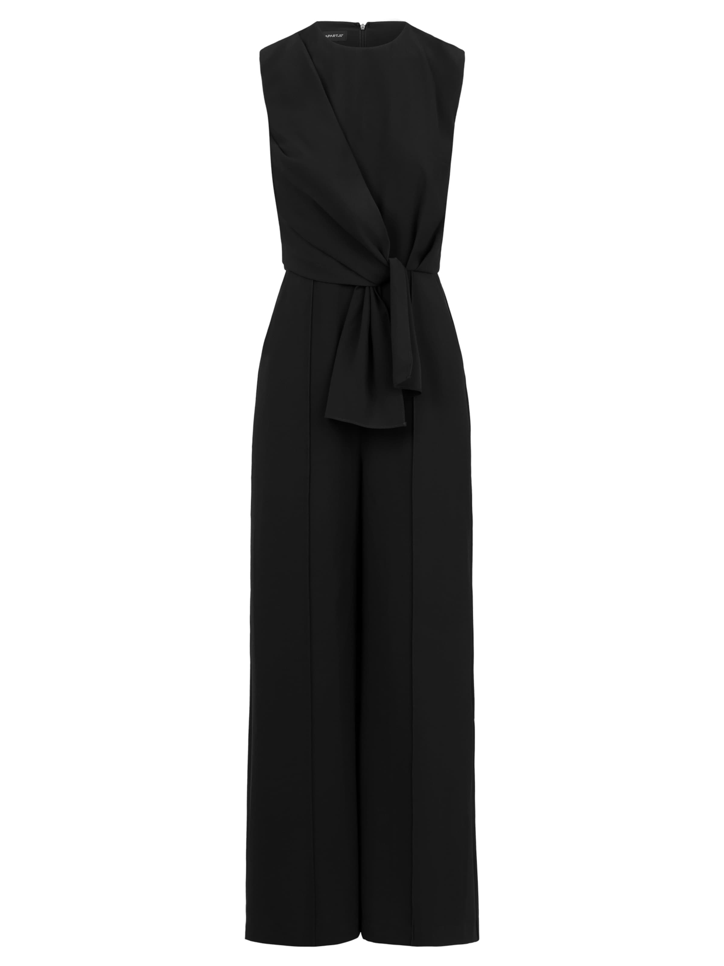 APART Jumpsuit in Schwarz: Vorderseite