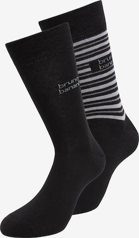 Chaussettes 'BREWER' BRUNO BANANI en noir : devant