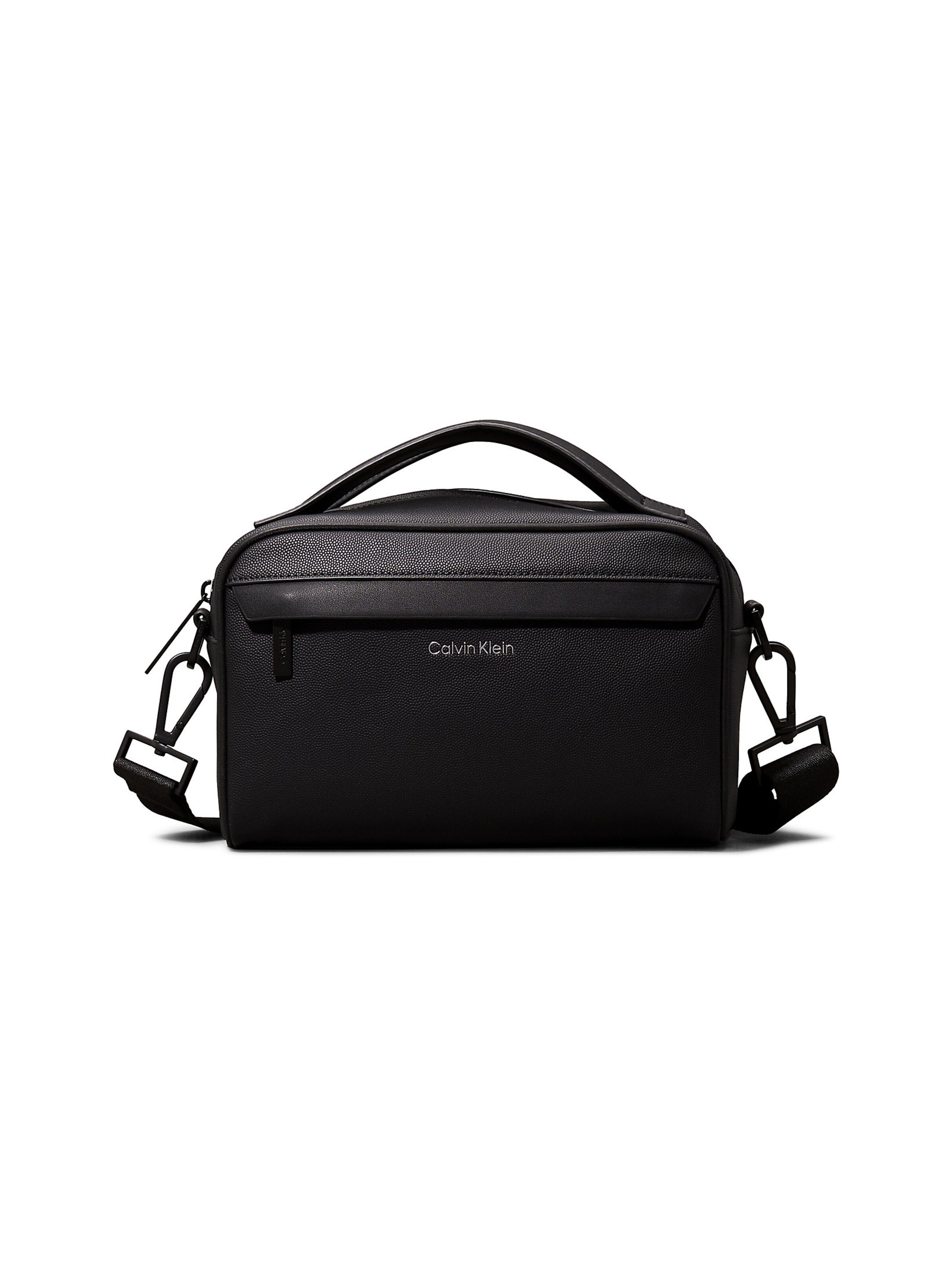 Calvin Klein Crossbody Bag in Black: front