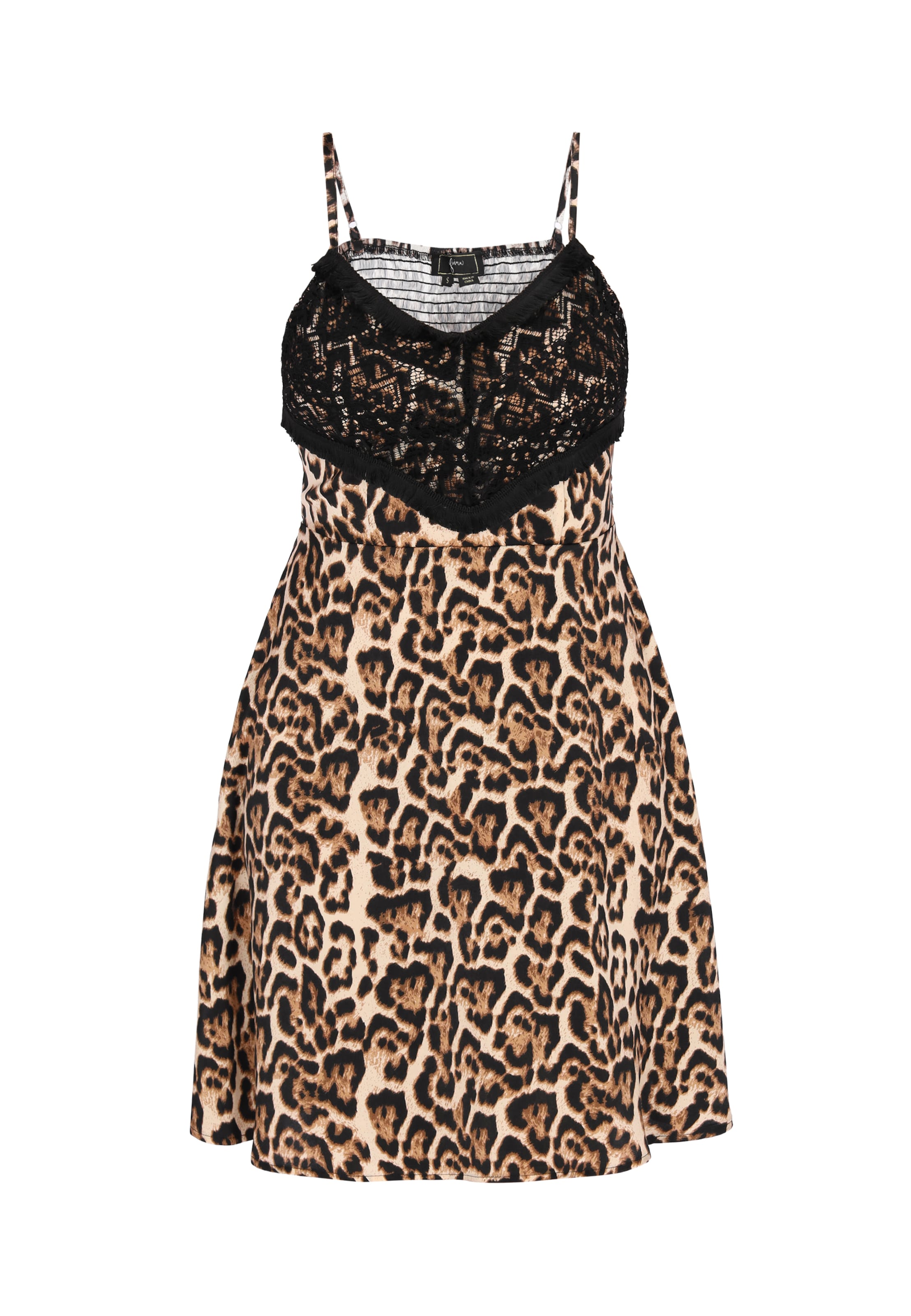 faina Dress 'Festive' in Green: front