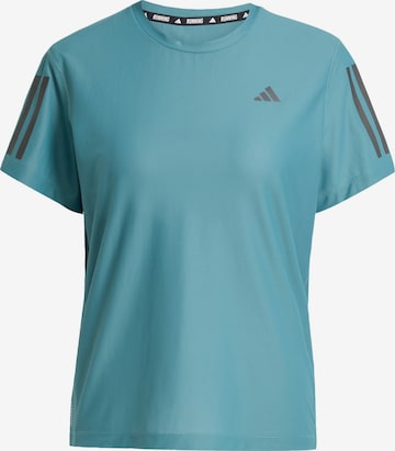 T-shirt fonctionnel 'Own The Run' ADIDAS PERFORMANCE en vert : devant