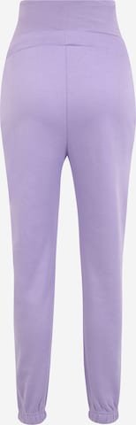 Pieces Maternity Tapered Trousers 'CHILLI' in Purple