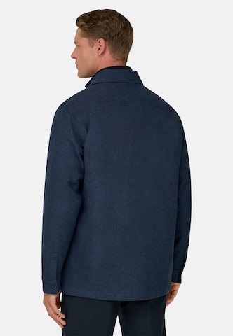 Coupe regular Chemise Boggi Milano en bleu