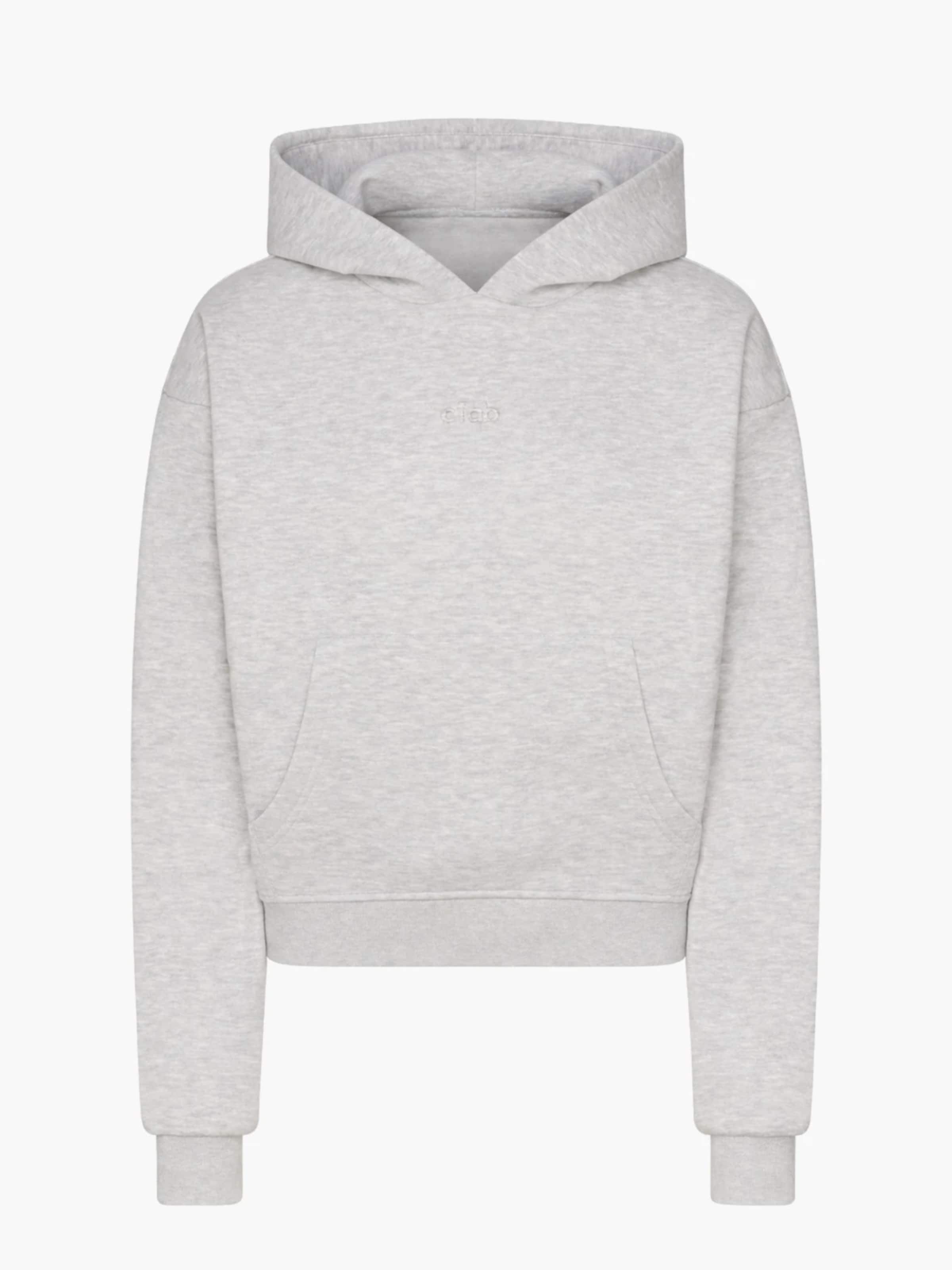 cfab (formerly creamy fabrics) Sweatshirt 'Classic' i grå: framsida