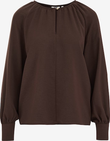 WE Fashion Pusero värissä ruskea: etupuoli