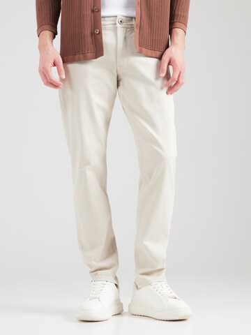 Petrol Industries Tapered Jeans 'Russel' in Beige: front