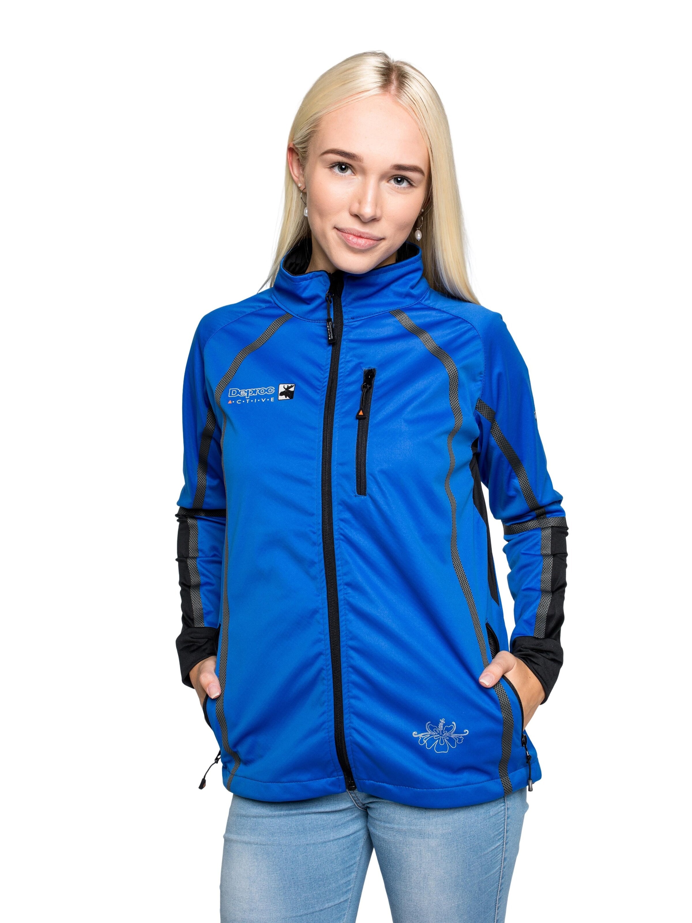 deproc Übergangsjacke 'THORSBY'‌‌ in Blau: Vorderseite