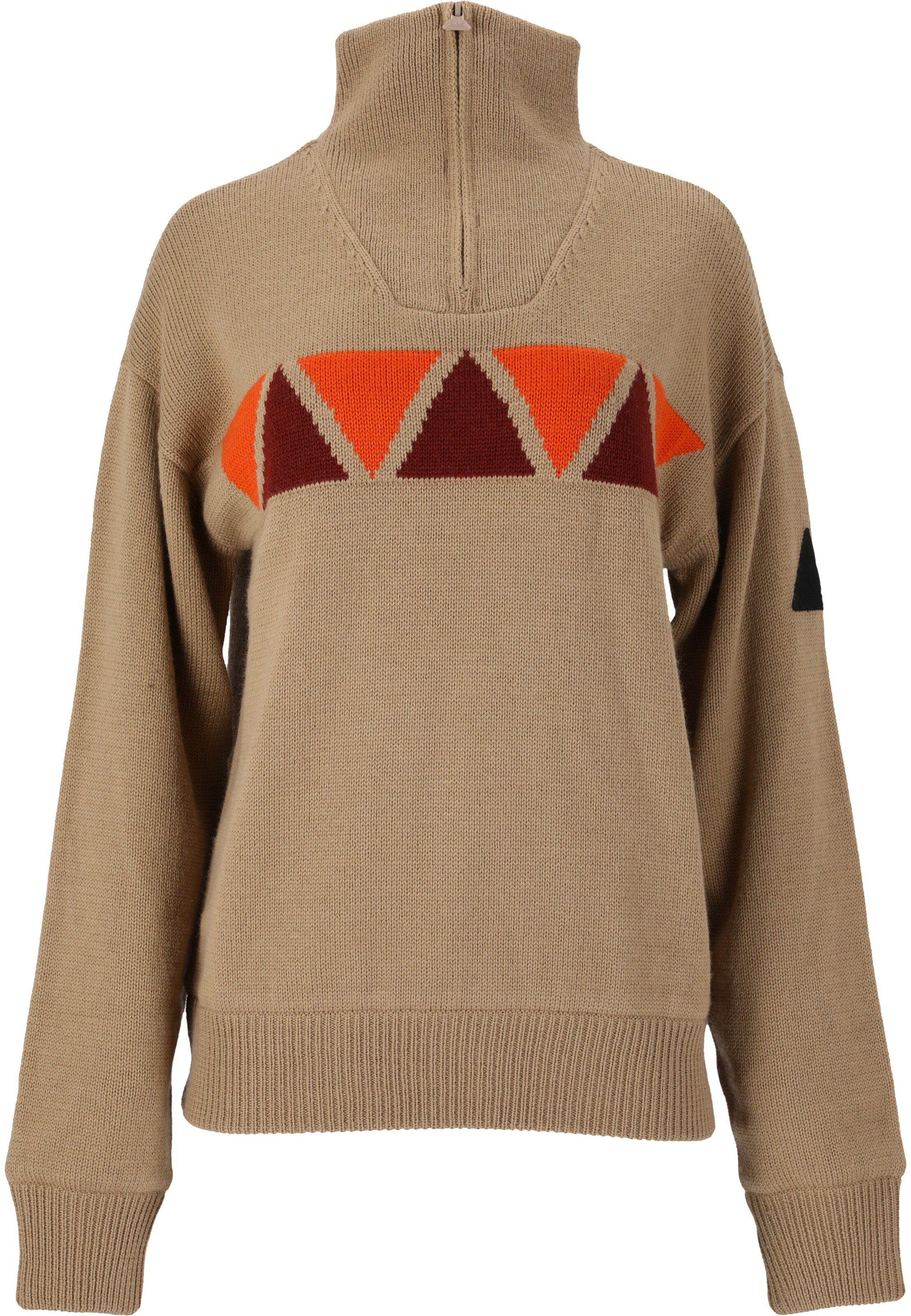 SOS Pullover 'Aboda' in Beige: Vorderseite