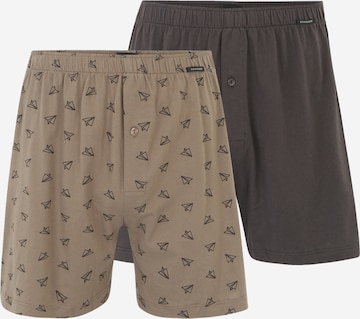 SCHIESSER Boxershorts in Grijs: voorkant