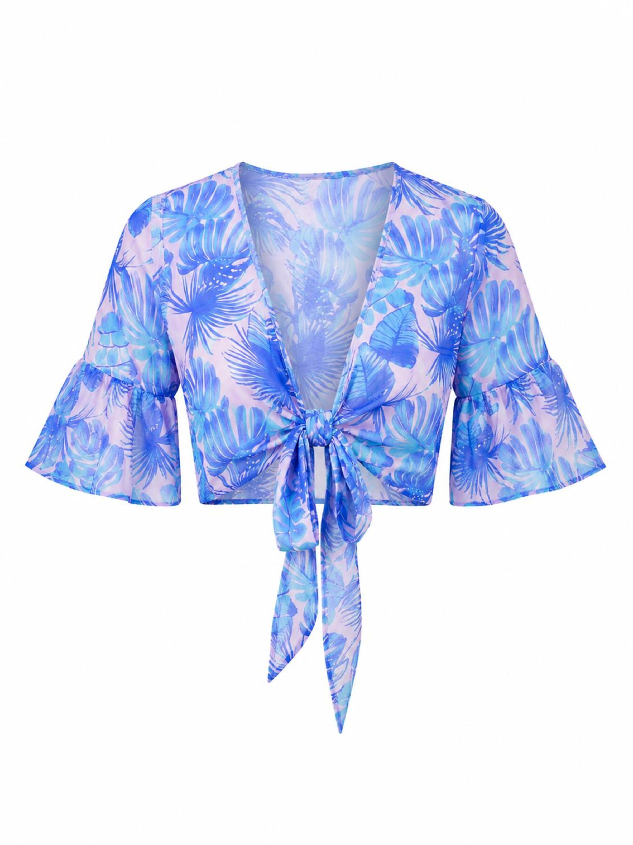 Hobo Sapiens Top 'Kalya' in Blue: front