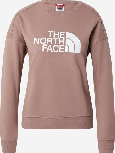 THE NORTH FACE Sweatshirt 'Drew Peak' in rosé / weiß, Produktansicht