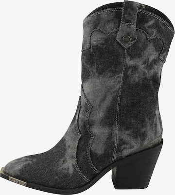 BUFFALO Buty kowbojskie w kolorze czarny: przód