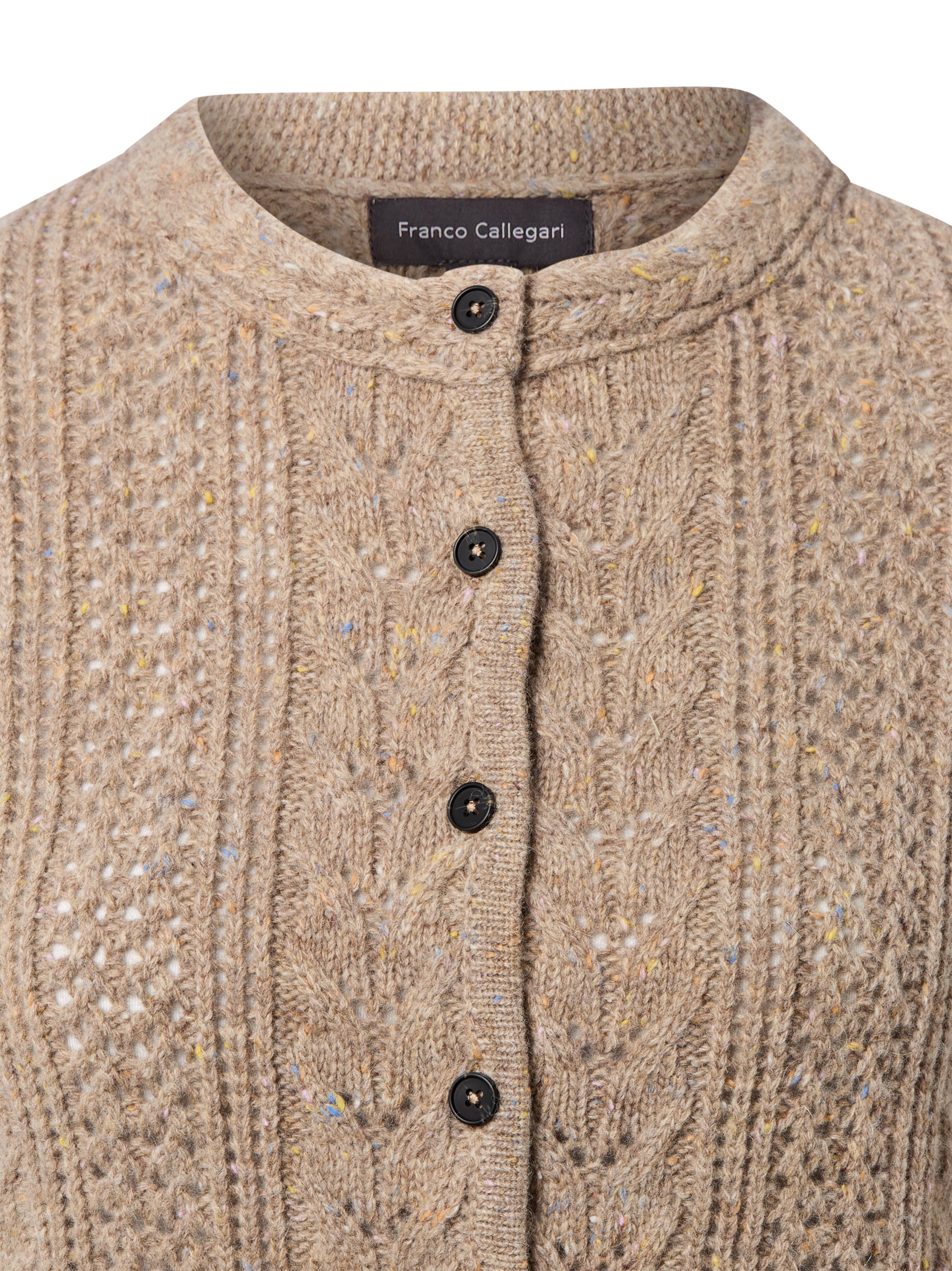 Cardigan Franco Callegari en beige