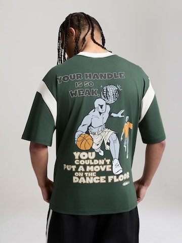 AND1 Shirt 'Dancefloor' in Green: front