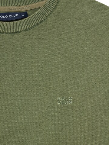 Polo Club Pullover in Grün
