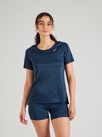 Maglia funzionale 'RACE' di NIKE in blu: frontale
