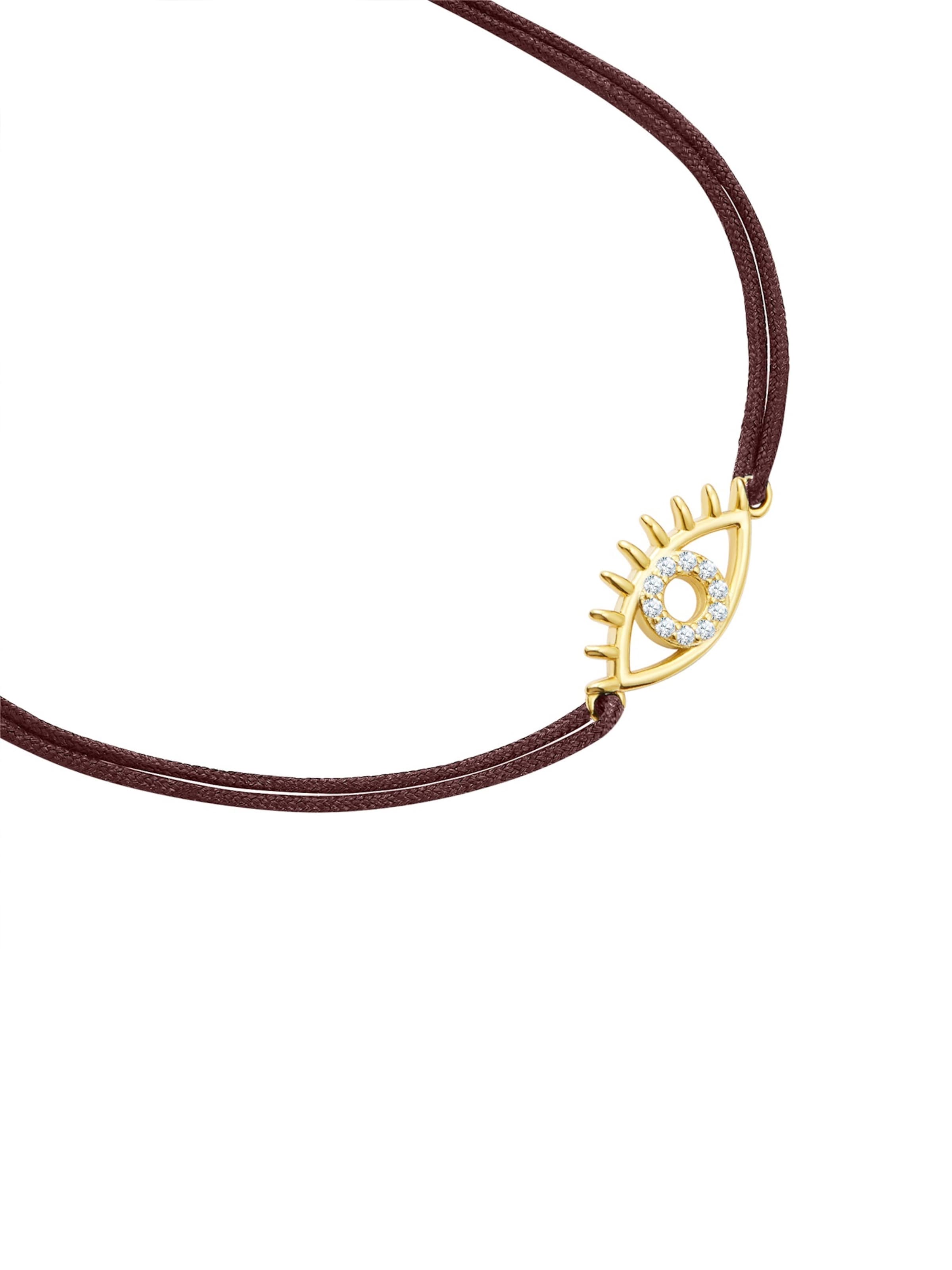 Bracelet Glanzstücke München en marron