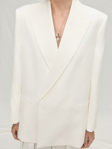 MANGO Blazer 'MISSORI' in White