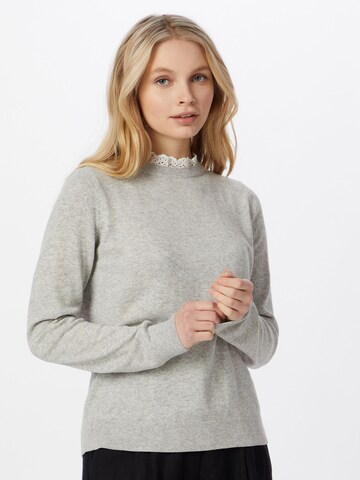 JDY Sweater 'CADDY' in Grey: front