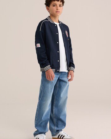 WE Fashion Jacke in Blau