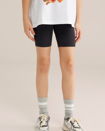 WE Fashion Skinny Παντελόνι σε κόκκινο