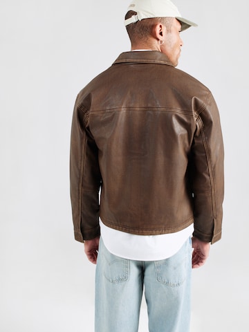 Abercrombie & Fitch Tussenjas in Bruin