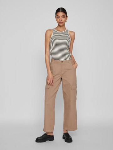 VILA Regular Cargo jeans 'Tilo' in Brown