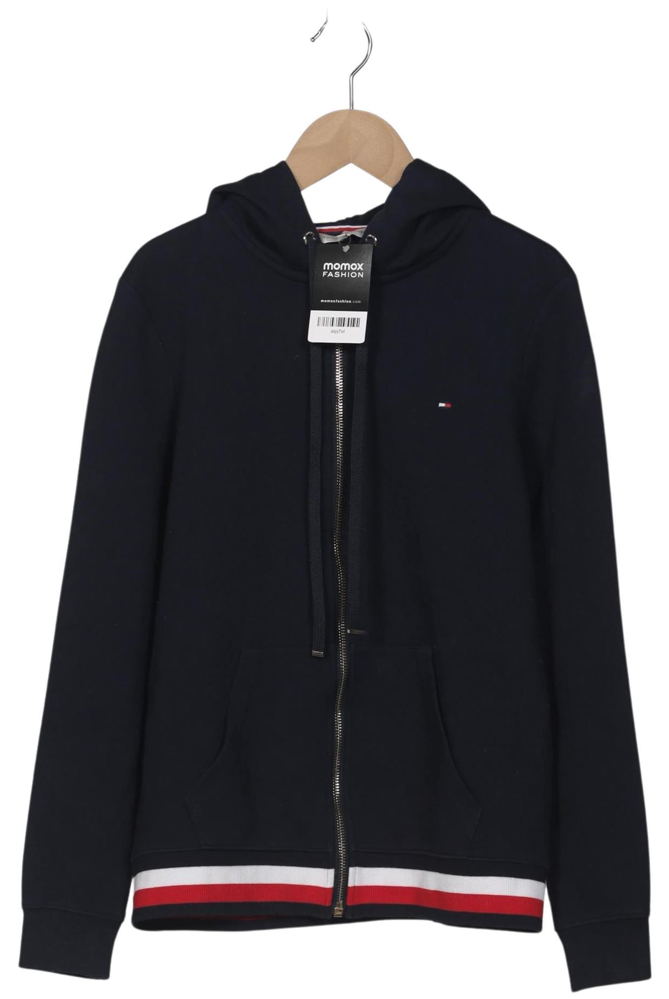 TOMMY HILFIGER Sweatshirt & Zip-Up Hoodie in M in Blue: front