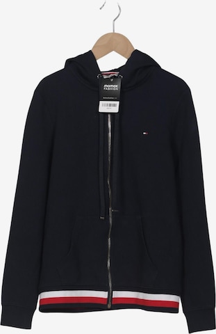 TOMMY HILFIGER Kapuzenpullover M in Blau: Vorderseite
