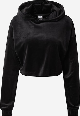 Sweat-shirt Urban Classics en noir : devant