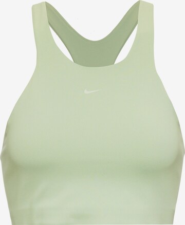 NIKE Bralette Sports Bra 'ALATE' in Green: front