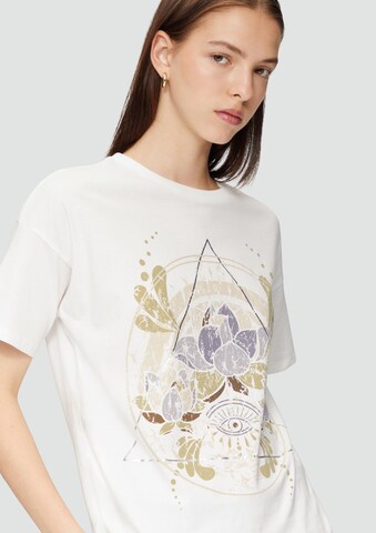 T-shirt QS en blanc