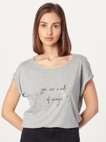 T-shirt 'Sita' ABOUT YOU en gris : devant