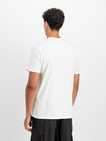 ALPHA INDUSTRIES Shirt in Wit