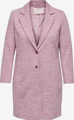 Manteau mi-saison 'Carrie' ONLY Carmakoma en rose : devant