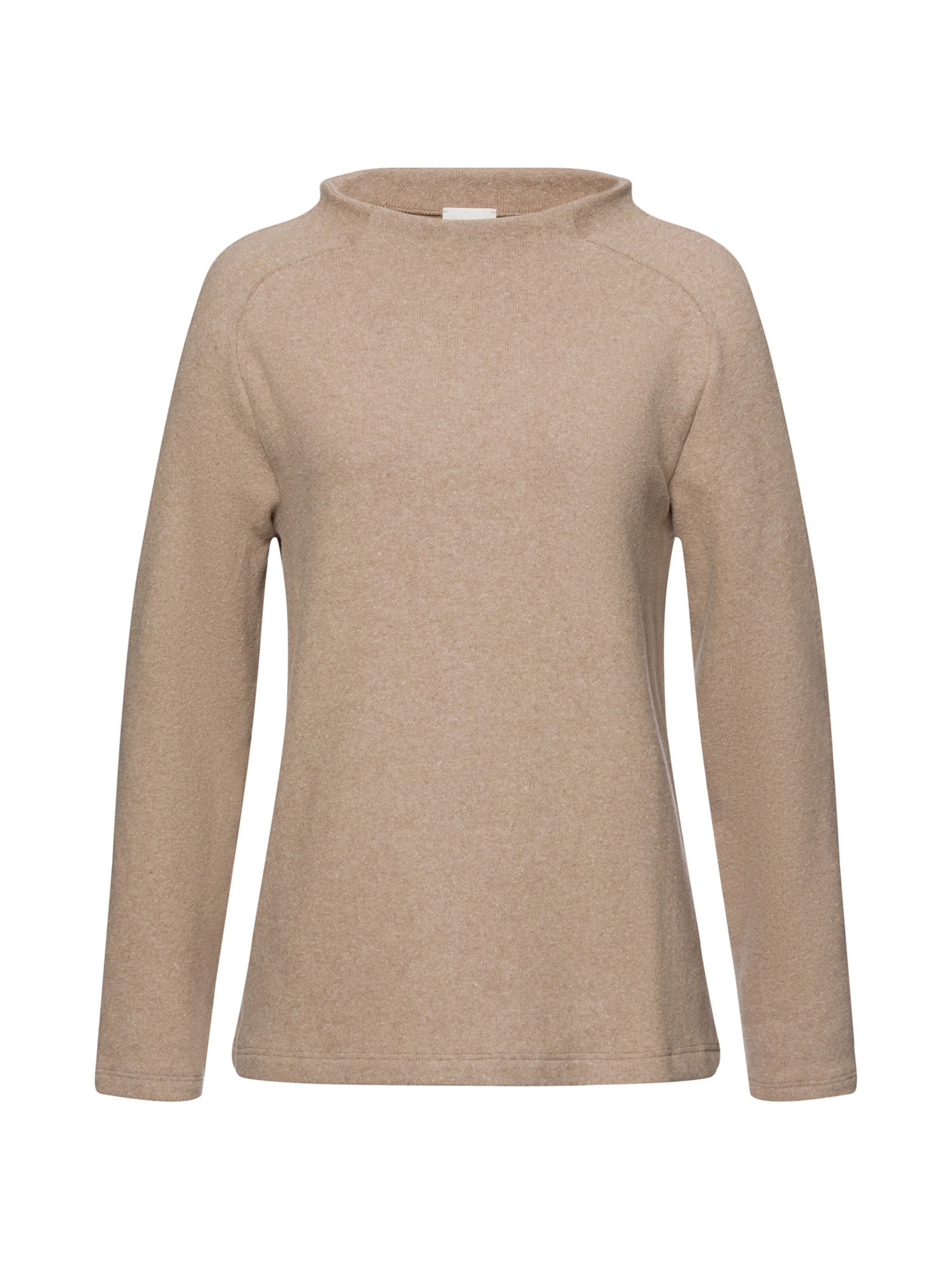 Hanro Sweatshirt ' Easy Wear ' in Beige: Vorderseite