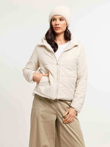 LOEVENICH Mütze in Beige: Vorderseite