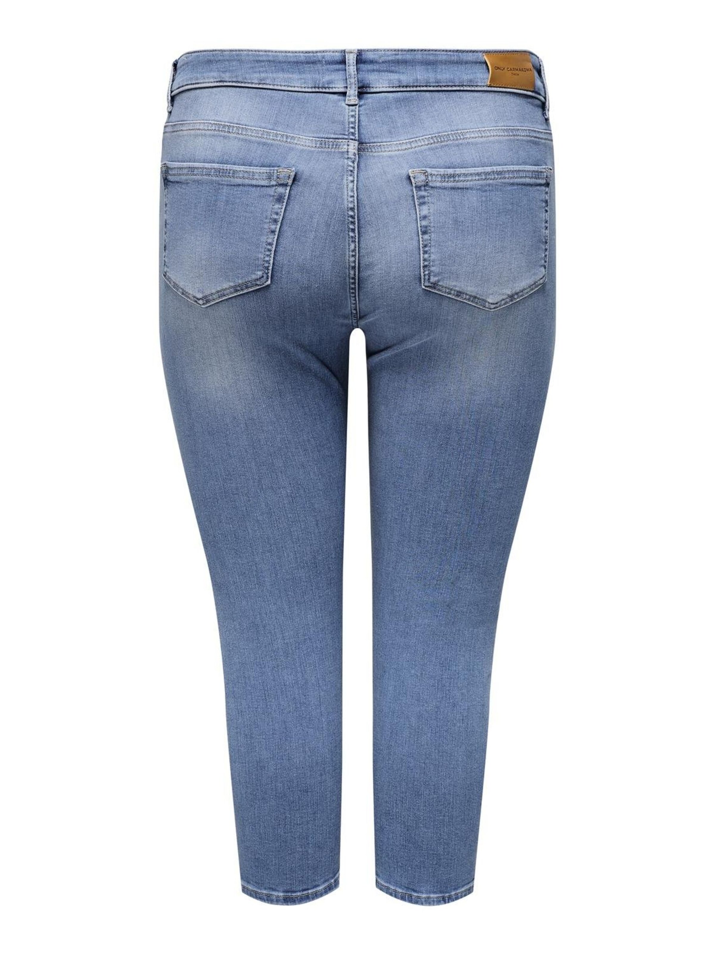 ONLY Carmakoma Slim fit Jeans 'WILLY' in Blue