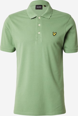 Lyle & Scott Тениска в зелено: отпред