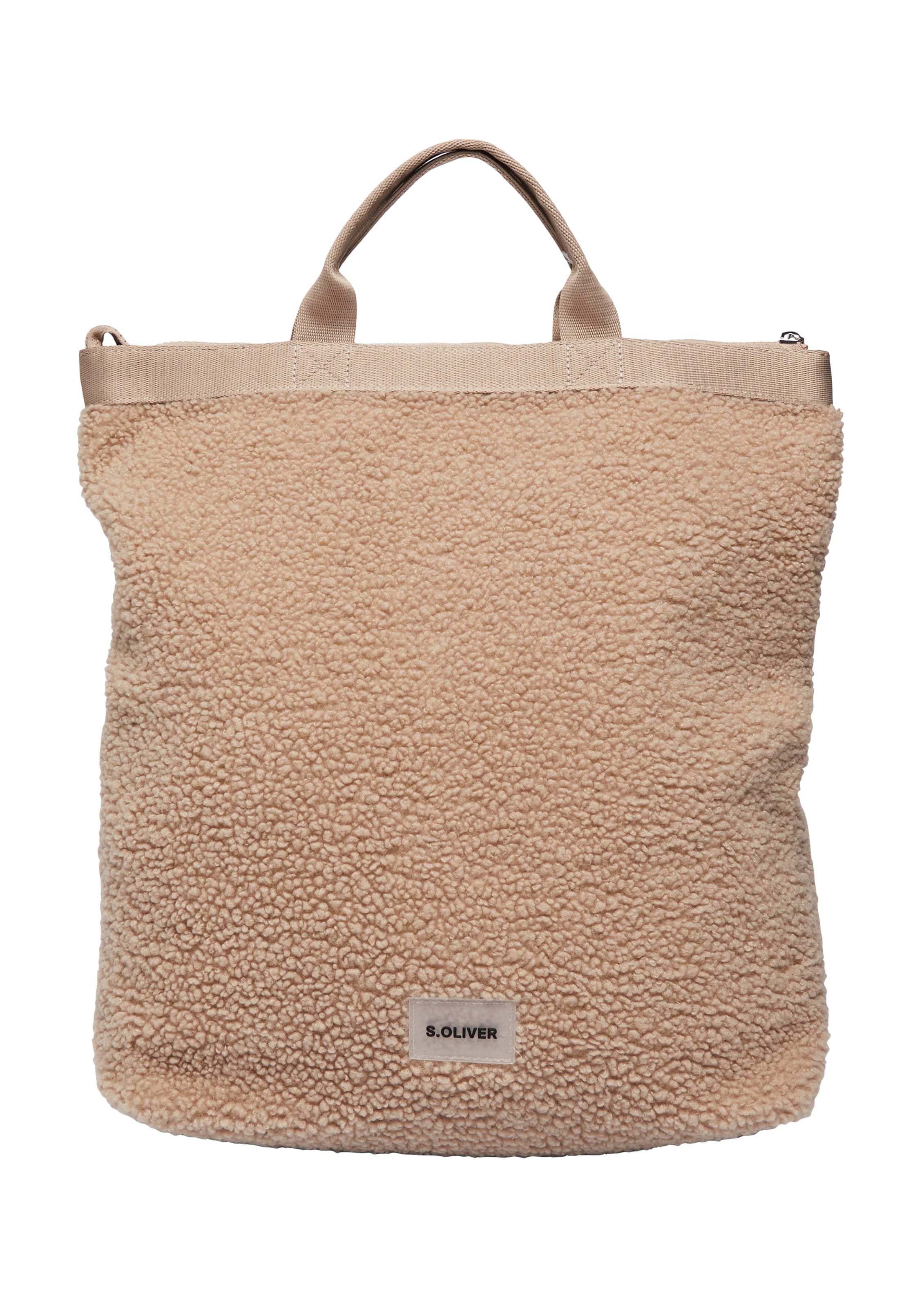 s.Oliver Rucksack in beige, Produktansicht