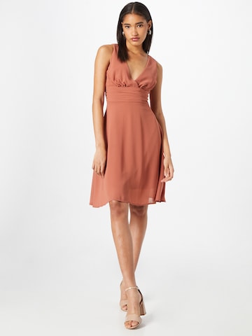 SISTERS POINT - Vestido 'GABBI' em rosa: frente