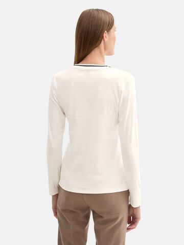TOM TAILOR Shirt in White