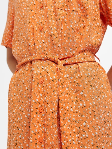 OBJECT Shirt Dress 'Ema Elise' in Orange